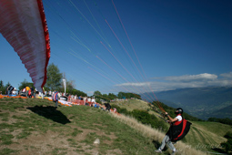 Coupe Icare compétition et manifestation de parapente, paramoteur,ULM à St. Hilaire du Touvet du 16 au 19 septembre 04