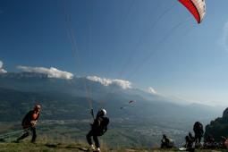 Coupe Icare compétition et manifestation de parapente, paramoteur,ULM à St. Hilaire du Touvet du 16 au 19 septembre 04